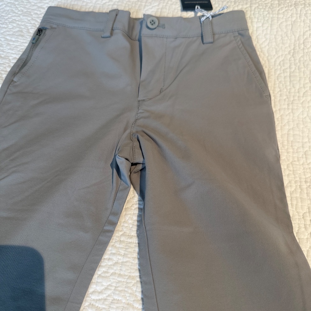 NWT Vineyard Vines Boys Performance Pants - Gray - Picture 2 of 4